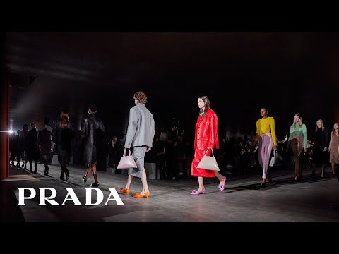 Miuccia Prada and Raf Simons present Prada FW23...