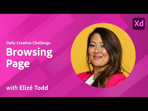 XD Daily Creative Challenge - Browsing Page