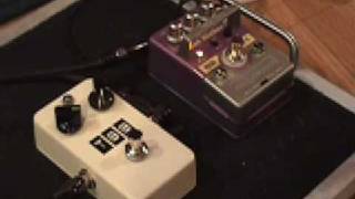 Video thumbnail for Guyatone WRm5 Wah Rocker with Gearmanndude Time Bomb Boost guitar pedal demo Les Paul & Blues Jr amp by gearmanndude