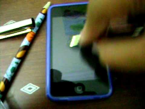 iPod touch scratching test