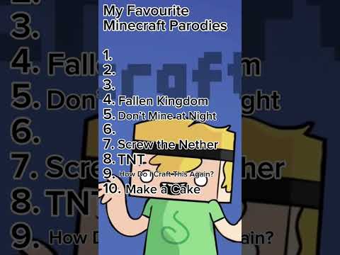 My Favourite Minecraft Parodies #shorts #minecraft #minecraftparody