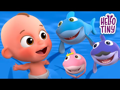 Baby Shark and More Nursery Rhymes! | Best kids songs collection | Hello Tiny
