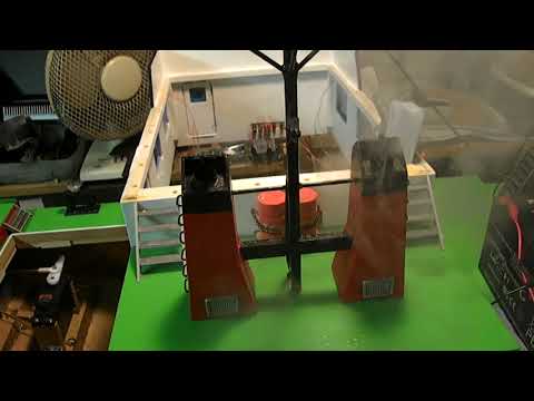 fumée pousseur essai moteur 1