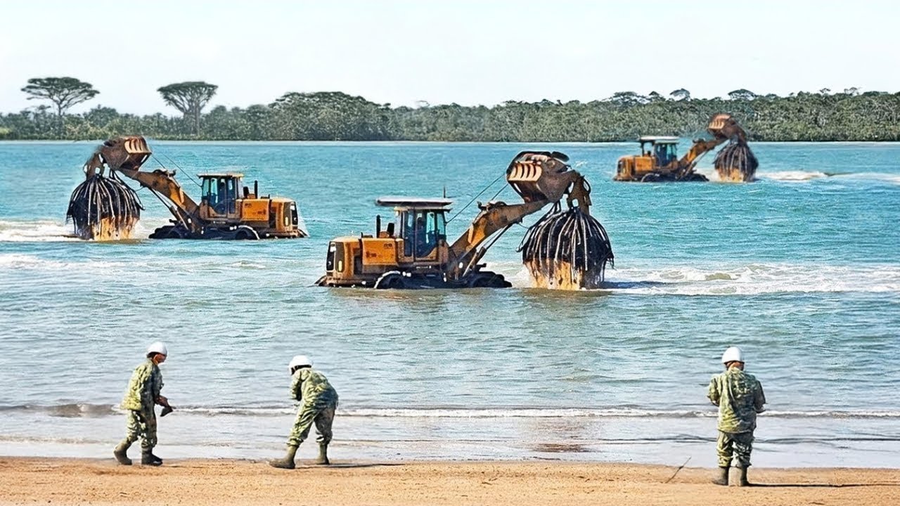 Militares dos EUA Começaram a Desmatar Selva no Oceano Pacífico – Em um Ano, o Mundo Ficará Chocado!