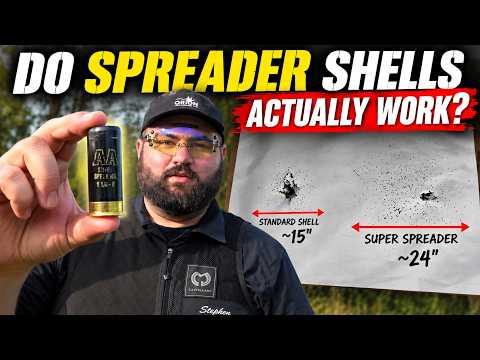 Do Spreader Shotgun Shells Actually Work? | Winchester AA Pattern Test