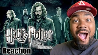 Harry Potter and the Order of the Phoenix REACTION|FIRST TIME WATCHING