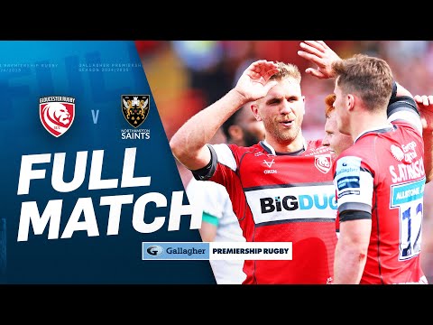 Gloucester vs Northampton - FULL MATCH | 11-TRY NAIL-BITER!! | Gallagher Premiership 24/25