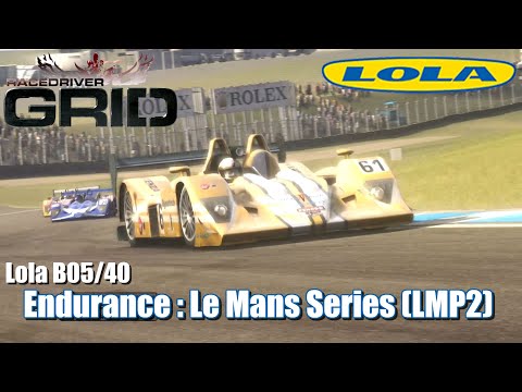Retro Racing Games : Race Driver GRID (2007) Career - Endurance : Le Mans Series (LMP2)
