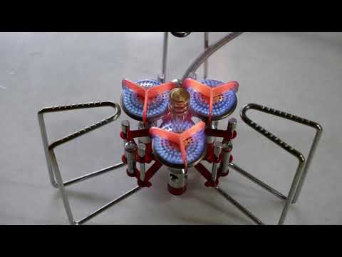 Bulin 5800W キャンプ用 3バーナーストーブ 強力な火力 折りたたみ式ガスストーブ