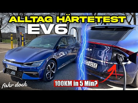 Wirklich so GUT, wie ALLE sagen? KIA EV6 77,4 kWh im ALLTAGS-HÄRTETEST | Fahr doch