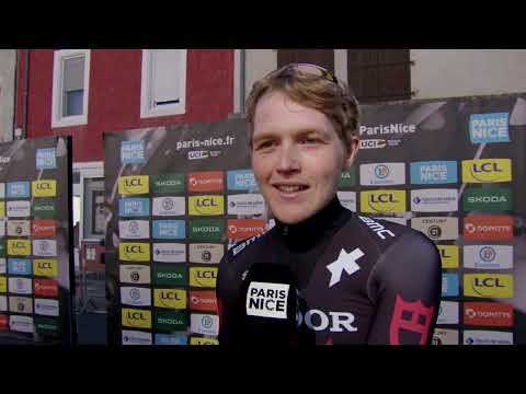 Michael Storer - Interview at the start - Stage 5 - Paris-Nice 2024