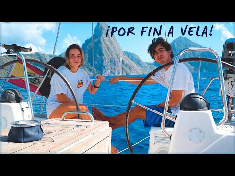NAVEGANDO A VELA EN EL CARIBE! Nuevo tripulante nómada a bordo Ep. 27