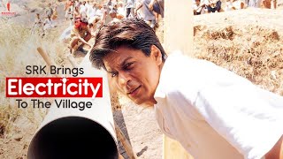 Swades - SRK brings electricity to the village  Mo