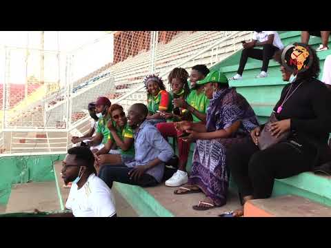HIGHLIGHTS OF GAMBIA VS CAMREROON FIRST HALF. CAMEROON 2 GAMBIA 0