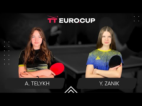 18:00 Anastasiia Telykh - Yulianna Zanik 25.06.2024 TT Euro.Cup Ukraine Star. TABLE 3