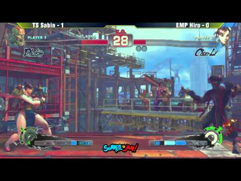 TS Sabin vs EMP Hiro SSF4AE Singles - GVN Summer Jam 5