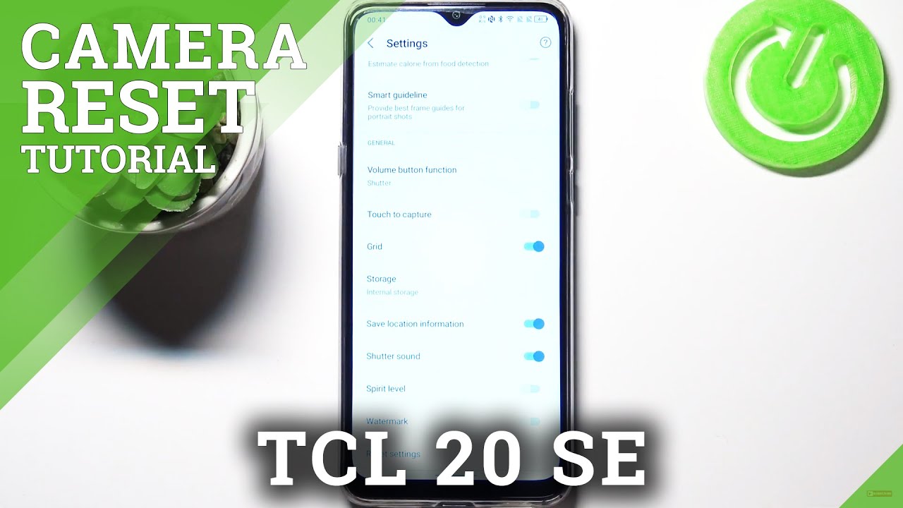 How to Reset Camera Settings in TCL 20 SE – Camera Configuration