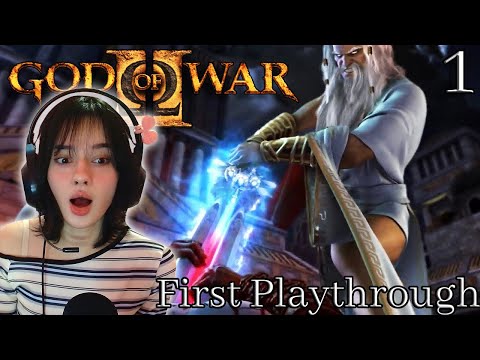This is already CRAZY! | First time playing God of War 2 | Let's Play [1]