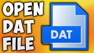 How to Open DAT File in Excel - Open DAT File in Microsoft Excel