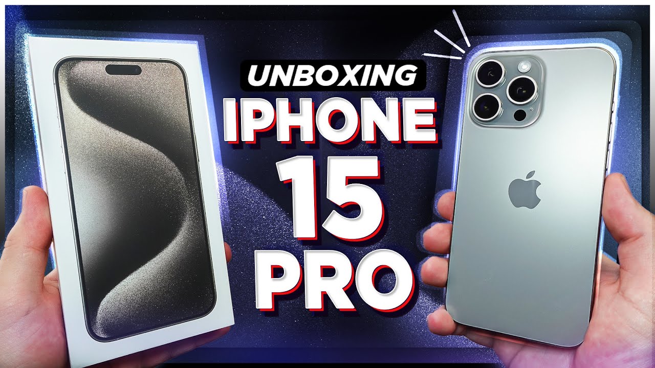 iPhone 15 Pro: Unboxing!
