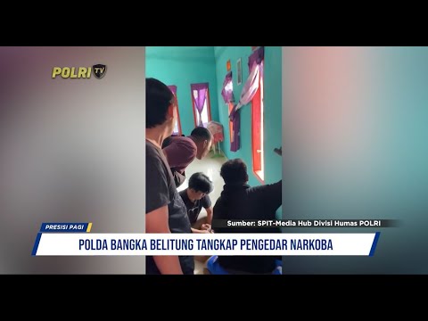 POLDA BANGKA BELITUNG RINGKUS PENGEDAR NARKOBA