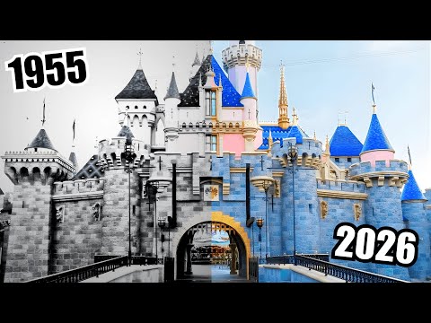 Evolution of Disneyland Rides - July 17th, 1955 to Today (2026)