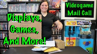 Mail Call Monday - Tons of Videogames, Displays, And More!