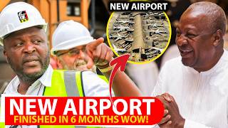 New Airport to be Completed In 6-Months🔥 Ibrahim-Mahama Is Really a Great Man👌 Daamang In Good Shape