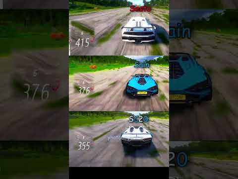 Lamborgini Sc20 Vs Sian Vs Sesto