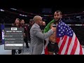 UFC Boston: Dominick Reyes & Chris Weidman Octagon Interview