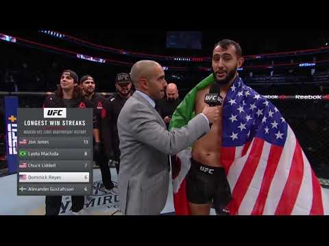 Dominick Reyes Already Thinking About Rematch With Jon Jones