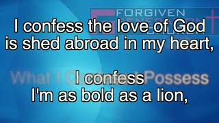 David Ingles - What I Confess I Possess (Lyrics Video) by Forgiven Generation Church