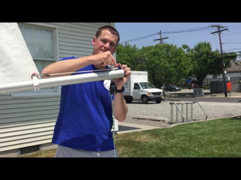 How to rig a Laser Outhaul