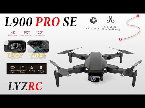 LYZRC L900 PRO SE/4K/GPS/1200m - крутой дрон меньше, чем за 100$. Настройка, тест, калибровка.