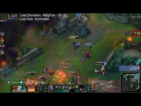 HiImGosu - Tristana/Thresh vs Mordekaiser/Shen  (Ranked Gameplay)