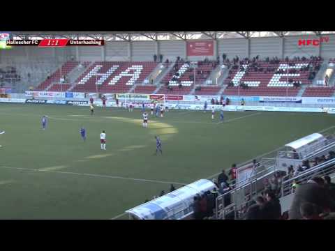 25. Spieltag: Spielbericht Hallescher FC - SpVgg Unterhaching