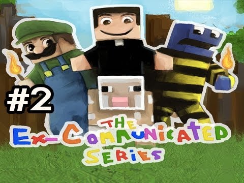 Minecraft: The Ex-Communicated Series w/Nova, SSoHPKC & Slyfox Ep.2 - Tri Mountain House