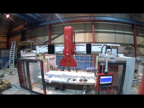 Architectural Stone - Installation of New Breton Smart Cut S/NC 1000 Saw