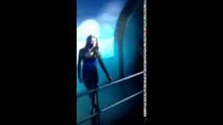 Shannon O Hara falls off the stage