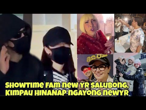 KIM CHIU PAULO HINANAP, SHOWTIME FAN NEW YEAR SALUBONG NGAYON 2025
