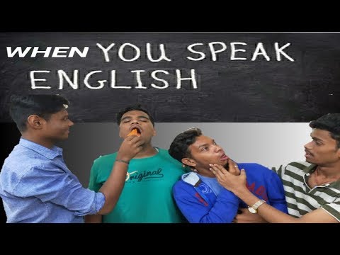 Aayush when u speak english