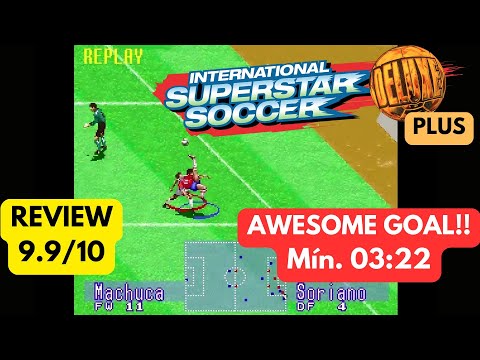 REVIEW: International Superstar Soccer Deluxe PLUS (SNES), la versión mejorada del ISS Deluxe! :)