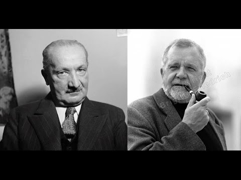 Heidegger - Safranski - Mut zur Angst / Heidegger auf dem Zauberberg