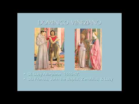 ARTH 4037 Domenico Veneziano