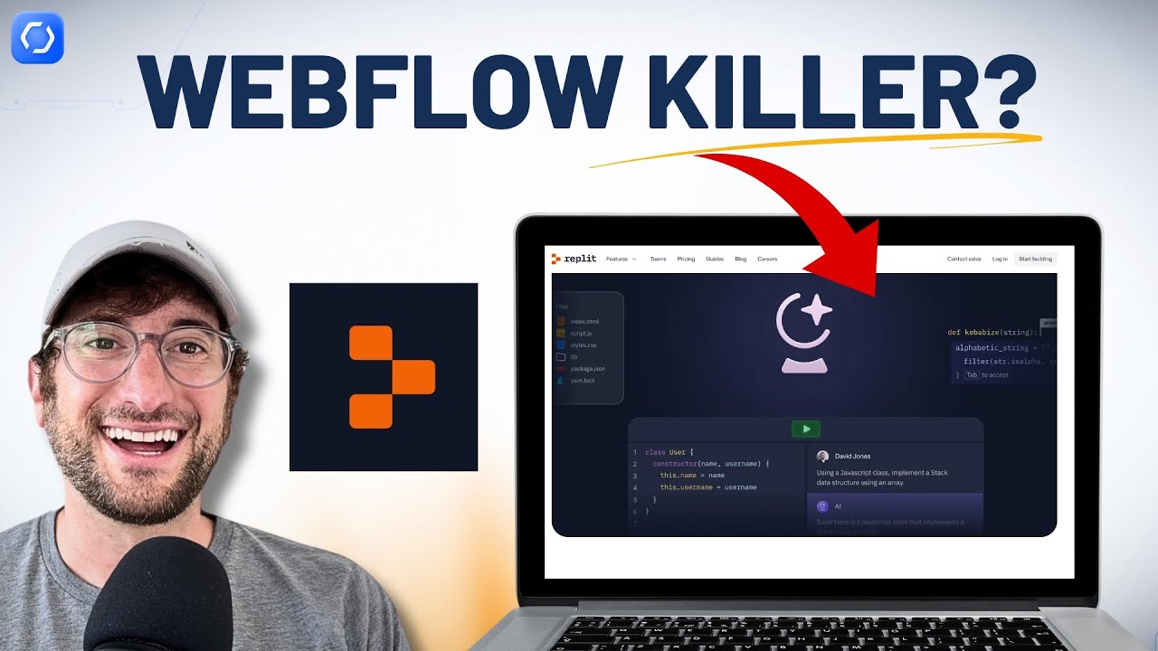 Replit’s AI agent built my entire website (I just watched)