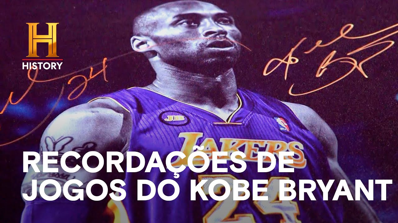 Recordações de jogos do Kobe Bryant | TRATO FEITO | HISTORY
