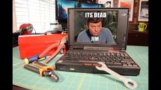 Rescuing an IBM Thinkpad 365XD From Auction (It's dead)