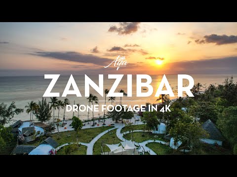 Aya Beach Resort - Zanzibar 🌴 (4K Drone Video)