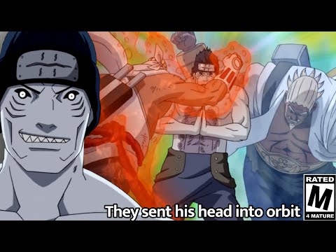 When Killer Bee and The Raikage TAG TEAMED Kisame to POP HIS CAP OFF