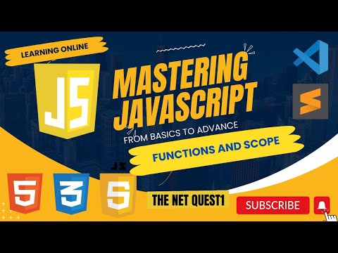 Mastering Javascript From Basics To Advanced Javascript Functions And Scope